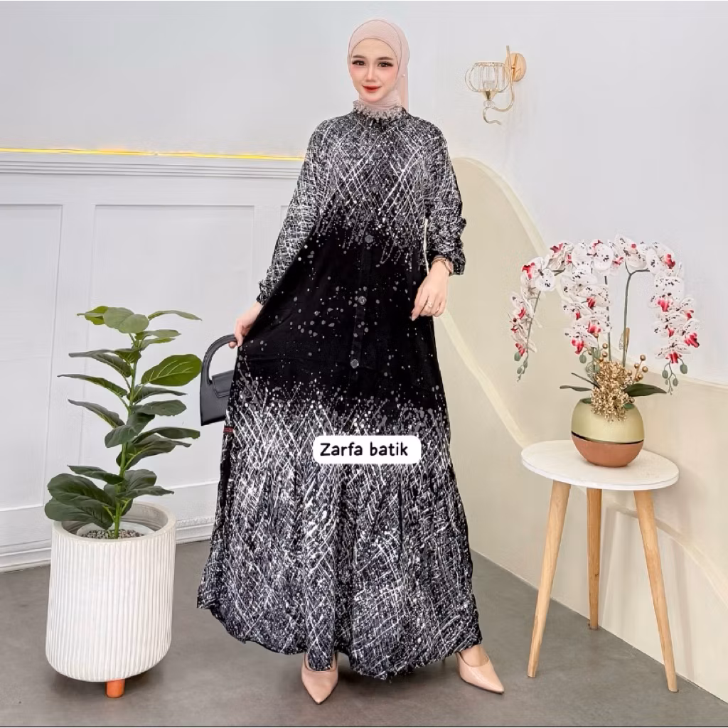 gamis saufia