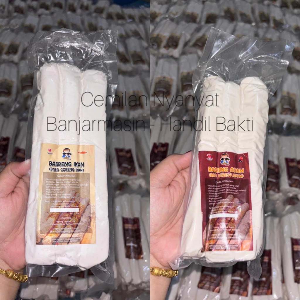 Basreng Lontong Mentah Ikan Dan Ayam By Juragan Basreng Ready Banjarmasin