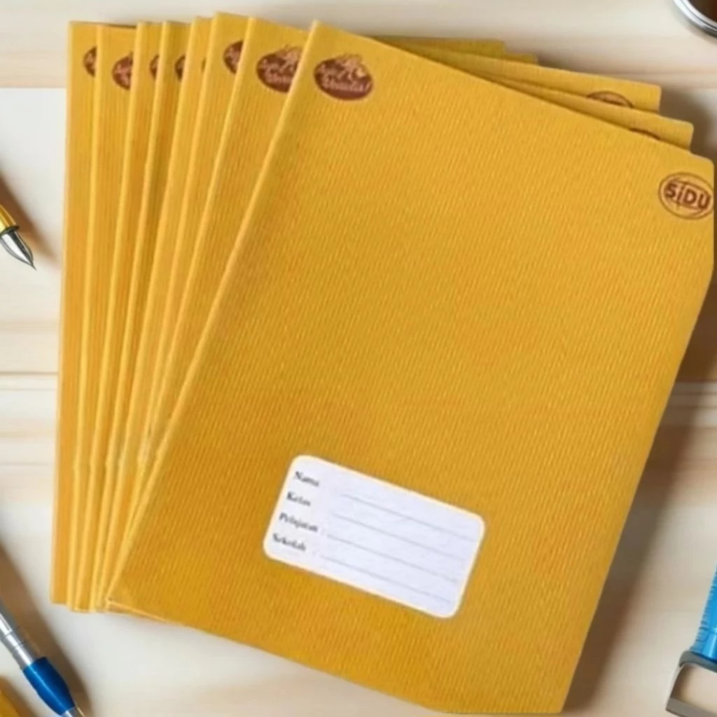 BUKU TULIS SIDU 40 LEMBAR SAMPUL COKLAT ISI 10 PCS/PACK