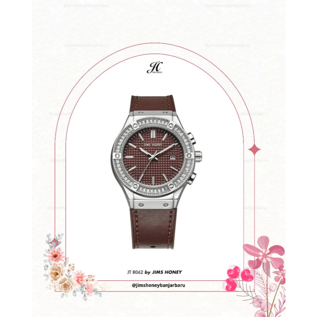 JAM TANGAN JT 8062 JIMSHONEY BANJARBARU ( BISA COD )