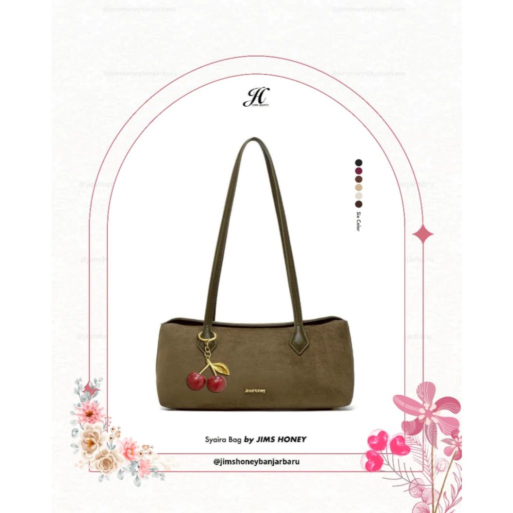 SYAIRA BAG TAS SHOULDER WANITA JIMSHONEY BANJARBARU (BISA COD)