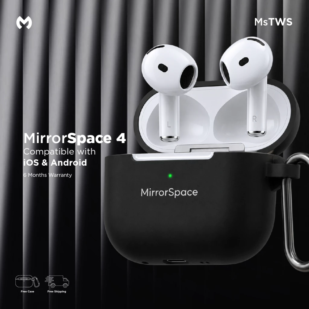 Ms Tws - MirrorSpace 4 Active Noise Cancel TWS Bluetooth