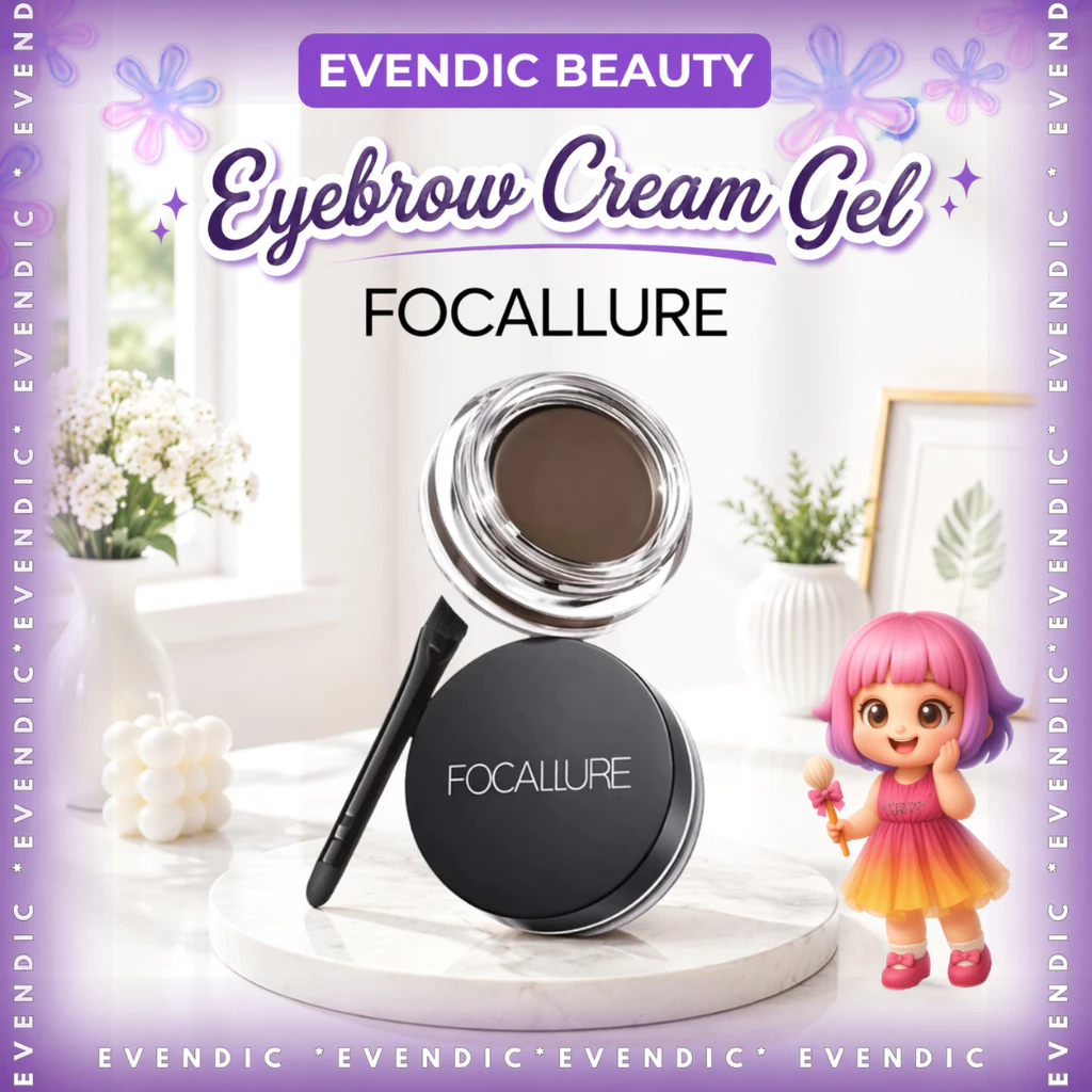 READY Eyebrow Cream Gel Pensil Alis FA23 - Kosmetik Mata Waterproof / Eyebrow Cream & Setting Gel 3D Pro-shape | BPOM