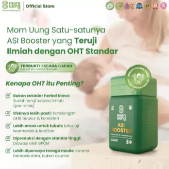 ASI BOOSTER MOMUUNG 30 Kapsul 60 Kapsul BANJARBARU/ MOM UUNG PELANCAR ASI