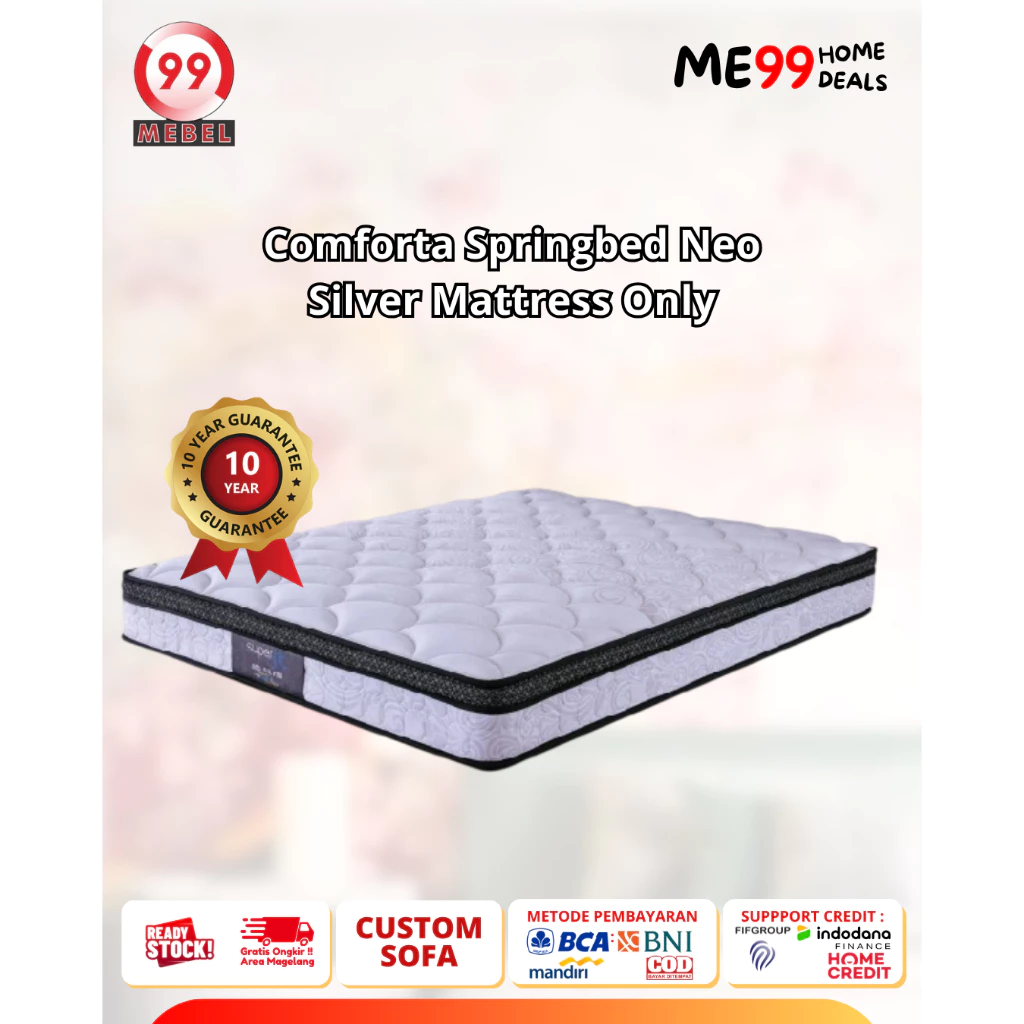 7 Daftar Comforta Springbed Paling Berkualitas & Harga Miring Bulan Ini