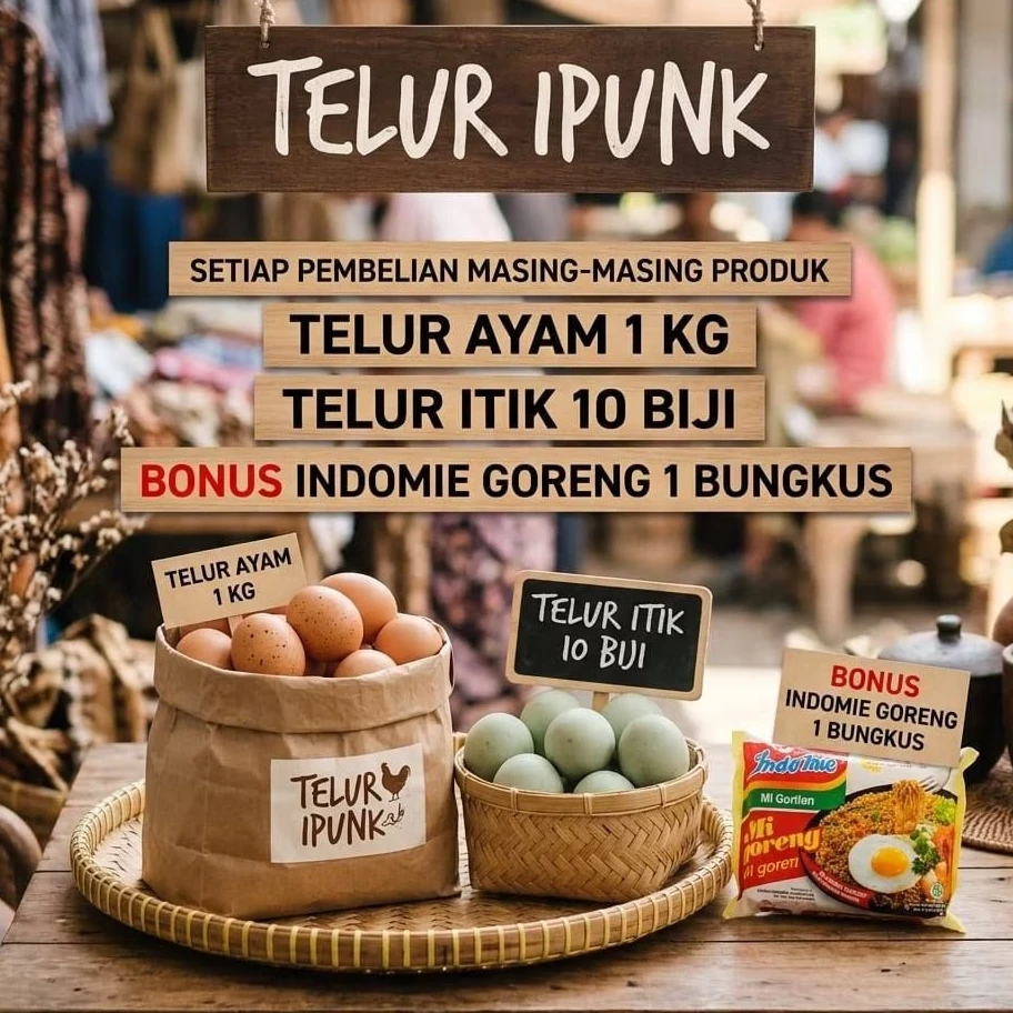TELUR AYAM & TELUR ITIK | BONUS IND0M1E | TELUR AYAM BANJARMASIN