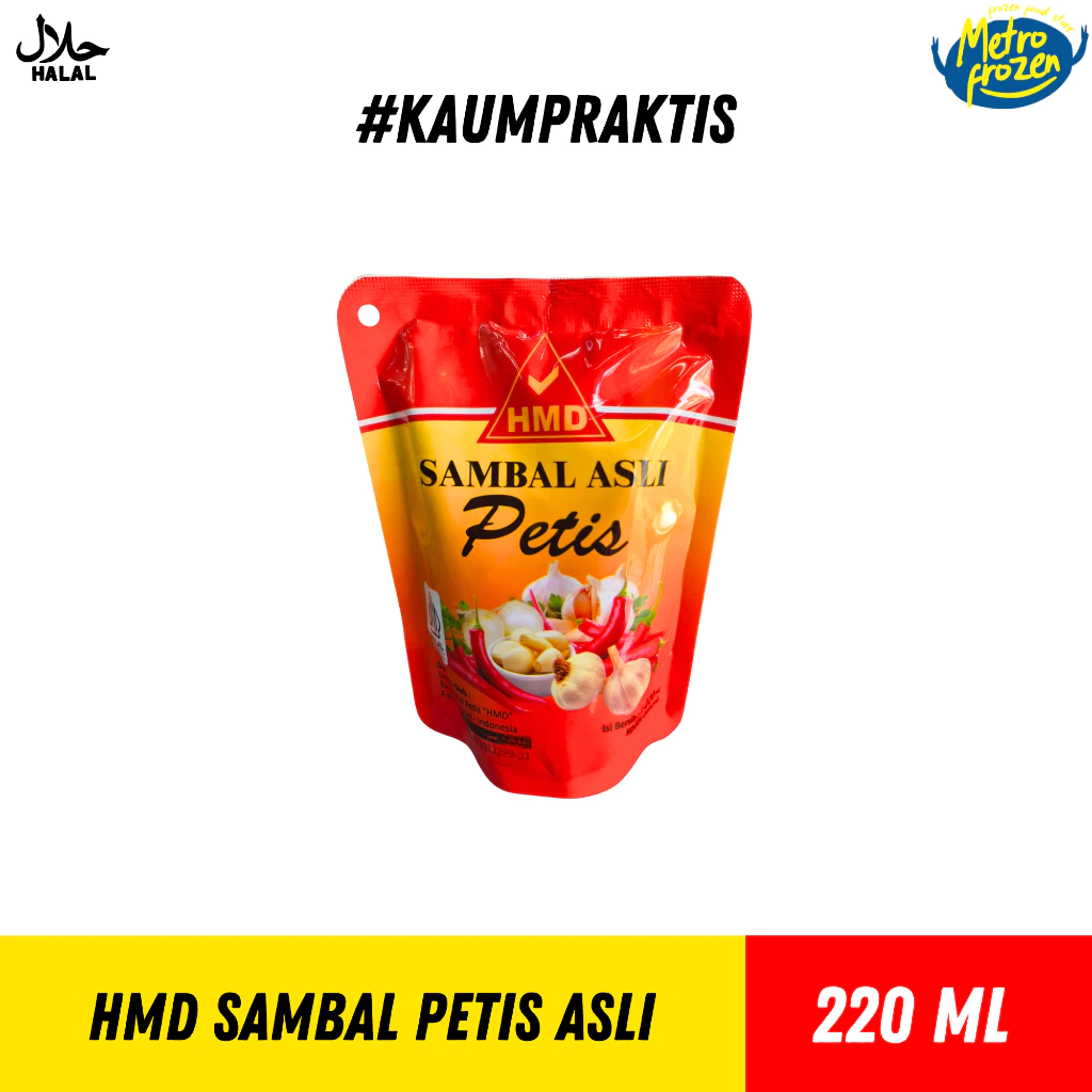 HMD Sambal Petis 220ml //sambal asli petis best seller //sambal petis instan Banjarmasin