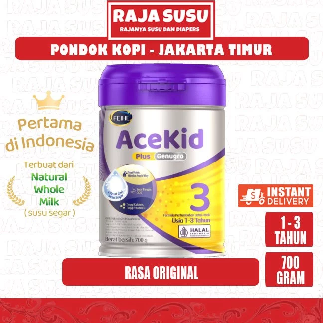 ACEKID PLUS STAGE 3 KALENG 700GR - RAJA SUSU