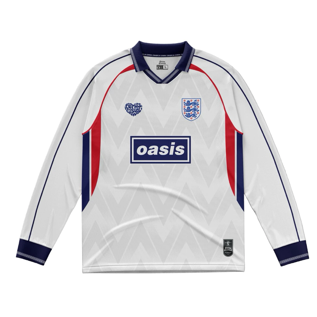 JERSEY " ENGLAND OASIS" | UNISEX | JERSEYRETRO | JERSEYCASUAL