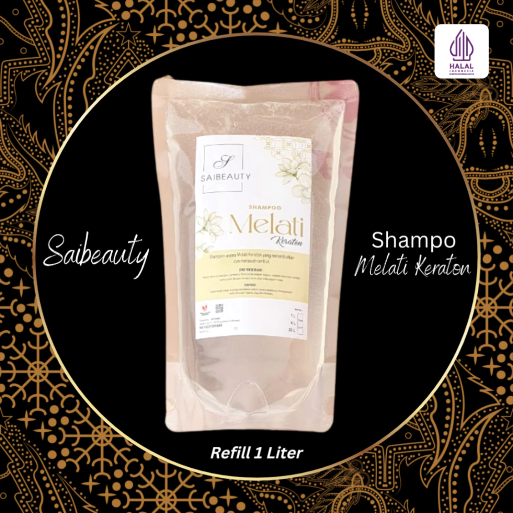 Sampo Saibeauty Refill 1 Liter Aroma Wangi Halal