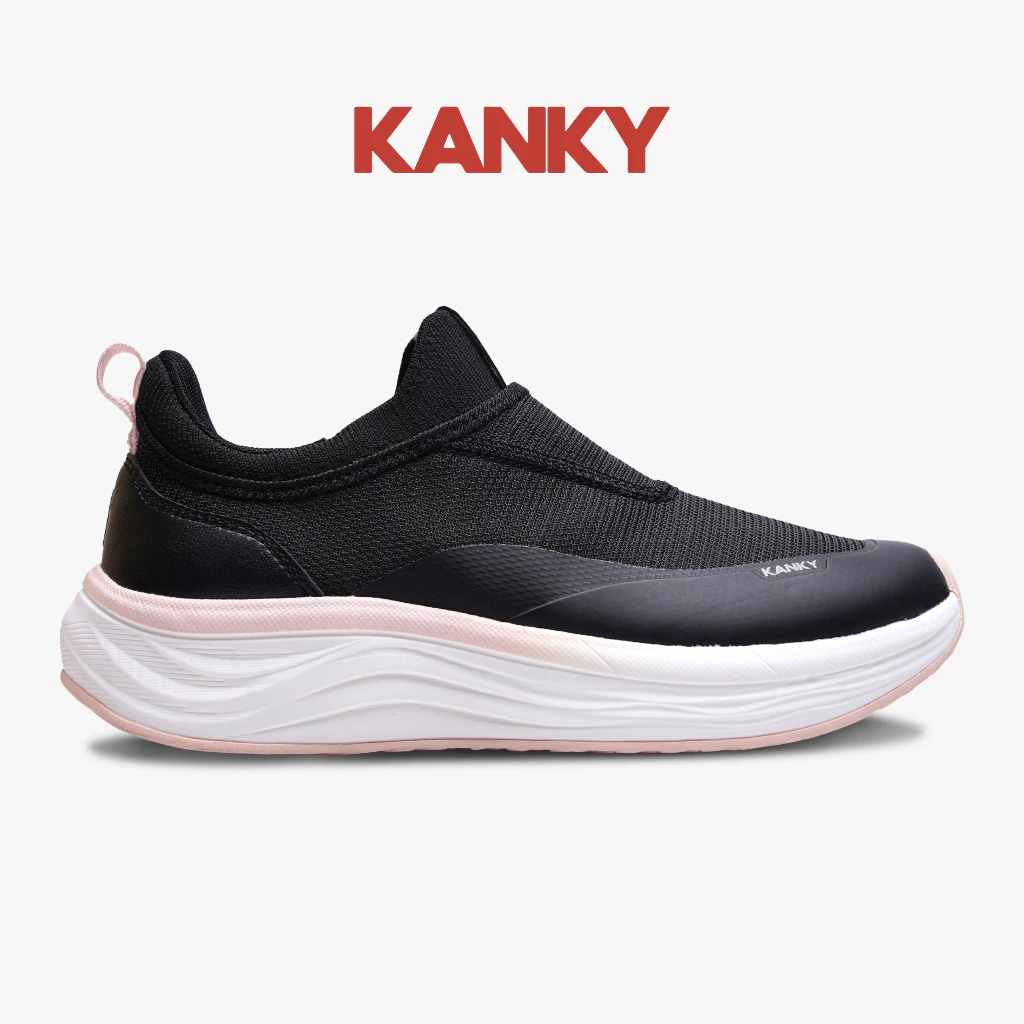 Kanky Kimi - Sepatu Sneakers Casual Sport Sekolah Wanita Dewasa