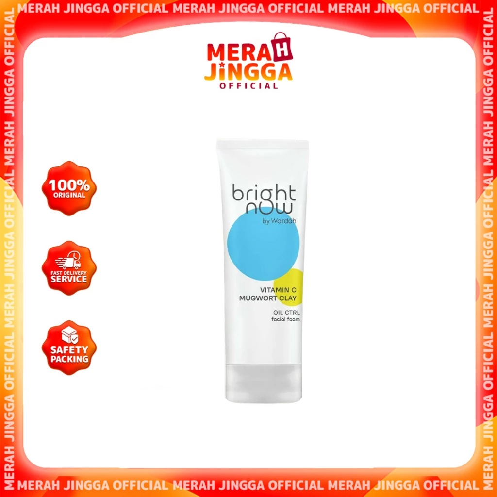 Wardah Perfect Bright Creamy Foam Brightening Oil Control | Merah Jingga Official