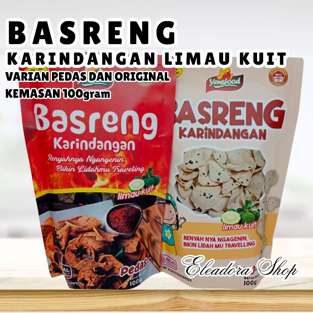 Basreng Karindangan Khas Banjarbaru - Rasa Original & Pedas