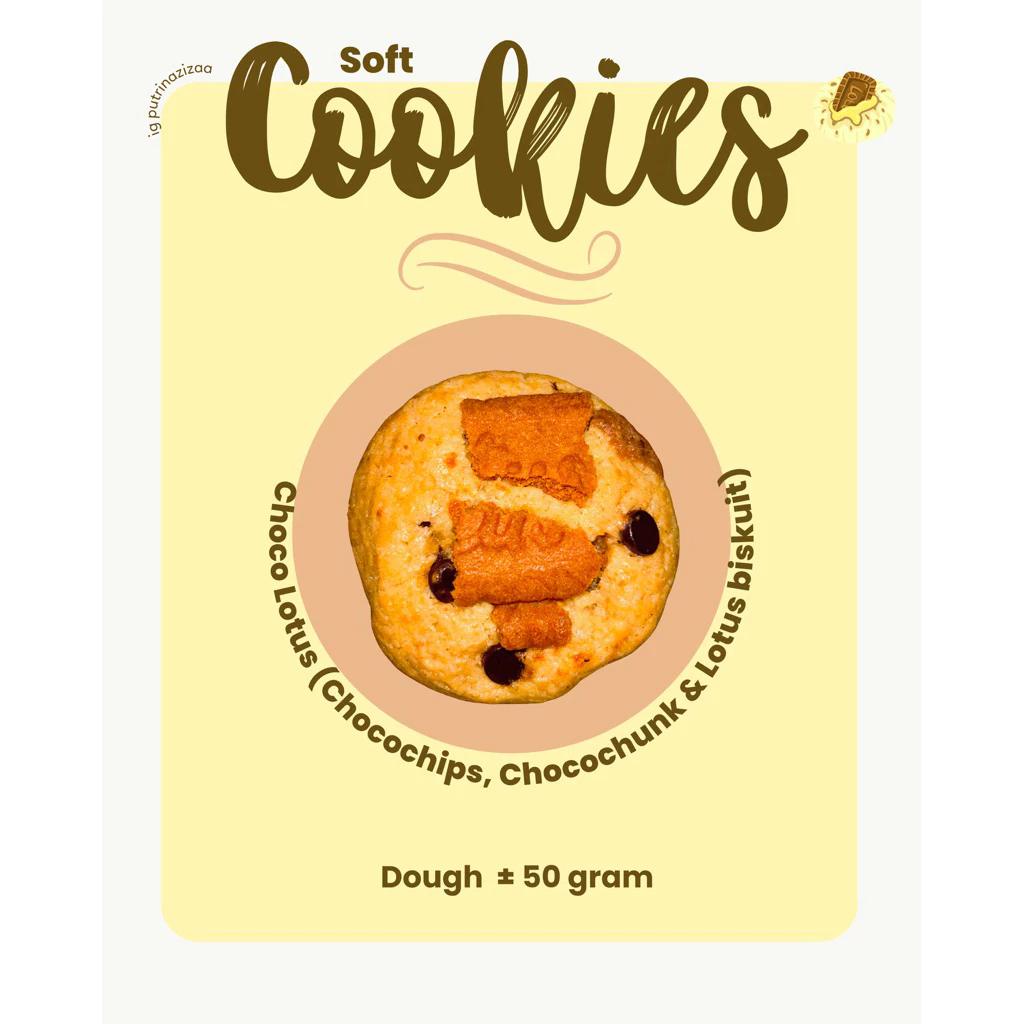 Soft Cookies Choco Lotus | Banjarmasin