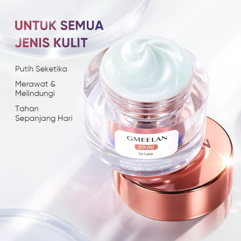 GMEELAN Mencerahkan Kulit Durvillea GMEELAN Mencerahkan & Memutihkan Kulit Durvillea Polypeptide Krim Perbaikan 30g | Krim Siang Malam Brightening Sea Buckthorn