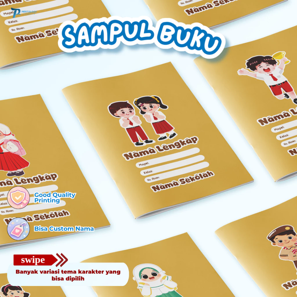 PER PAK ISI 20 Sampul Plastik Kwarto GAJAH / Plastik Sampul Buku Ukuran Kwarto