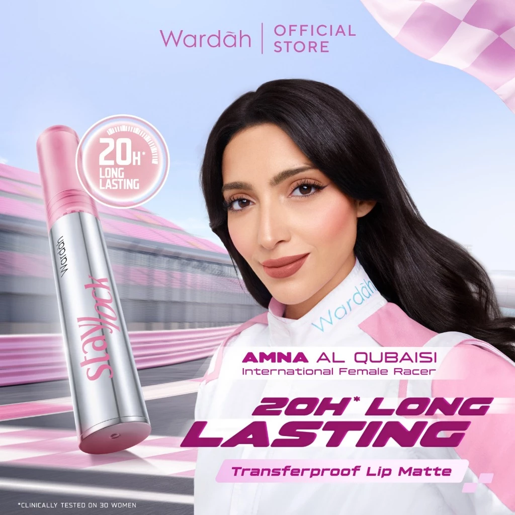 NEW! Wardah Staylock Lip Matte: 20H+ Long lasting Lip Cream, Real Life Approved!-Lip Matte Ringan Nyaman Smooth Long Lasting Foodproof Waterproof Matte Lipstick Lipcream Make Up  Lip cream Intense Transferproof dan Tahan Lama Hingga 20 jam* - Makeup