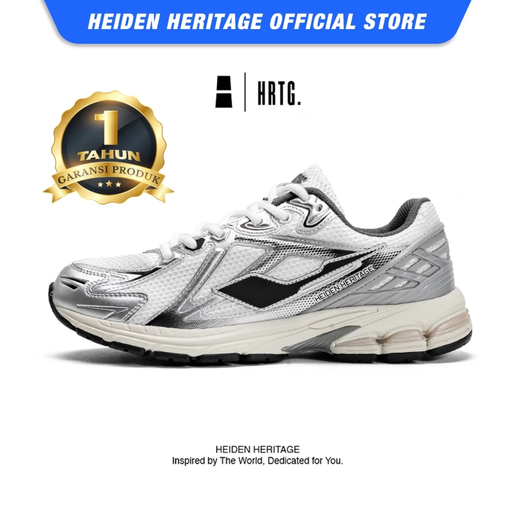 HEIDEN HERITAGE [HRTG] - RX1331 - Sepatu Sneakers Sekolah Casual Sport Pria Lokal
