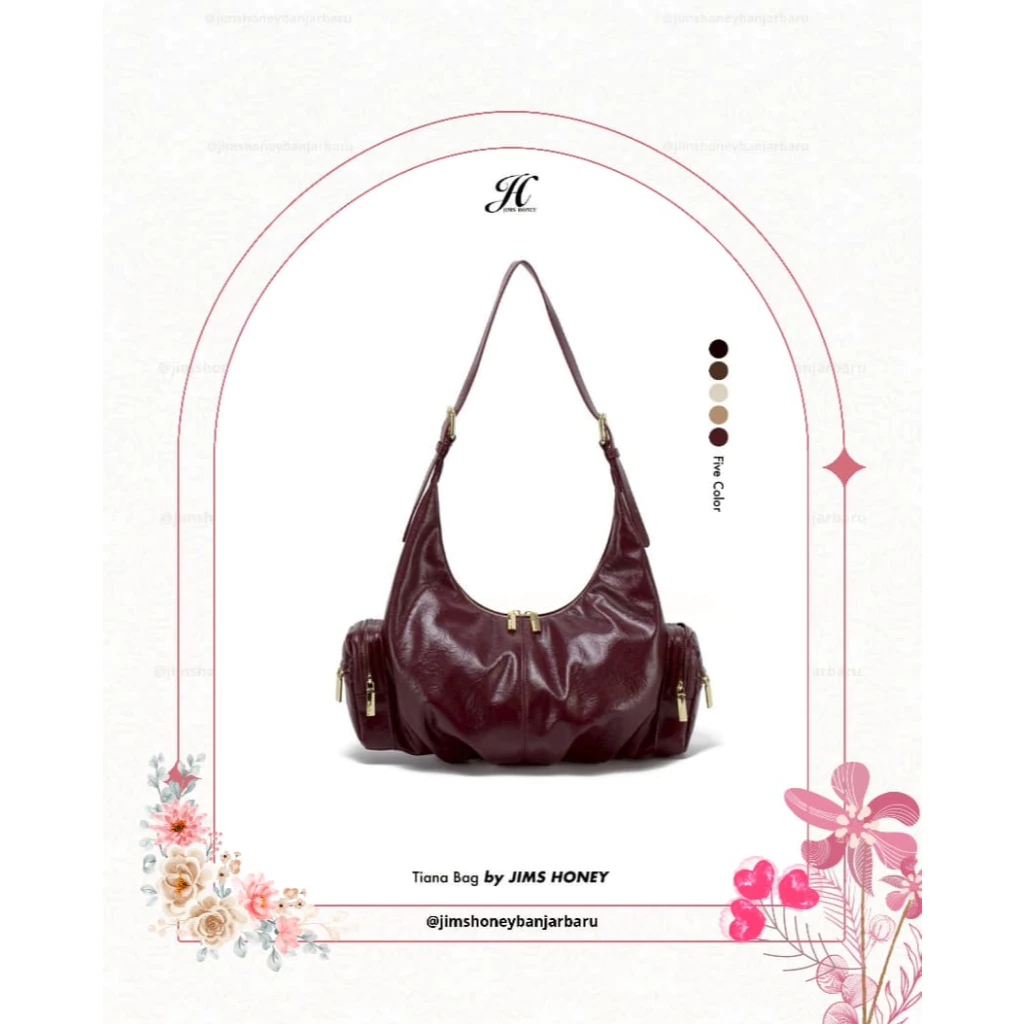 TIANA BAG TAS SHOULDER ATAU BAHU WANITA JIMSHONEY BANJARBARU (BISA COD)