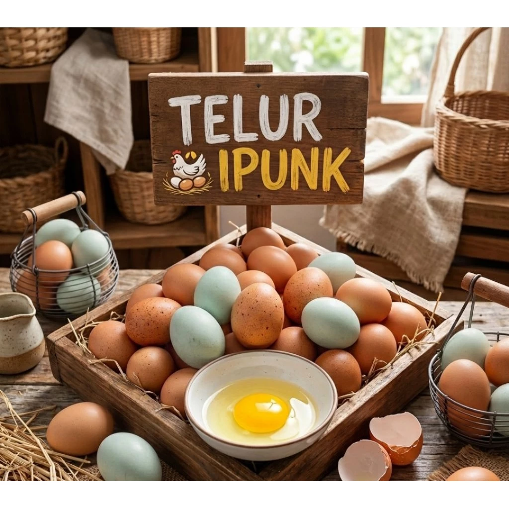 TELUR AYAM & TELUR ITIK FRESH BANJARMASIN || READY ( TELUR IPUNK )