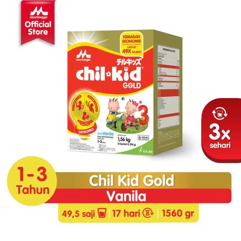CHILKID VANILA 1560 GR - RAJA SUSU