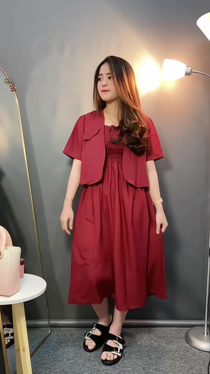 cek keranjang kuning😍 #fyp #oneset #outfit
