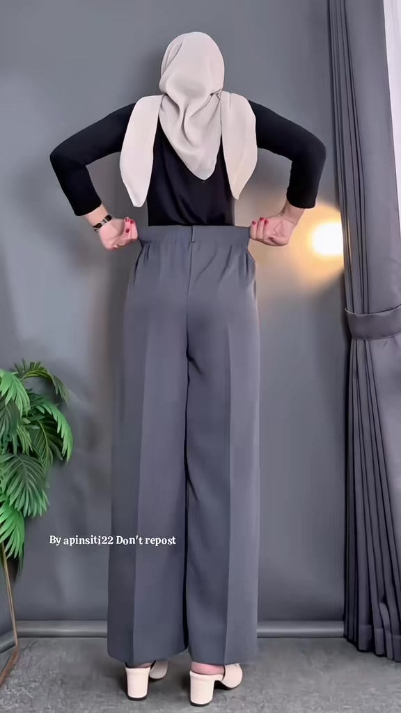 SERIUS celana sebagus ini harganya di bawah 70 ribuan😱🫣🤫🤌🏻❤️ #celanawanita #celanaloosepants #highwaist #rekomendasicelana #fashion #fypp
