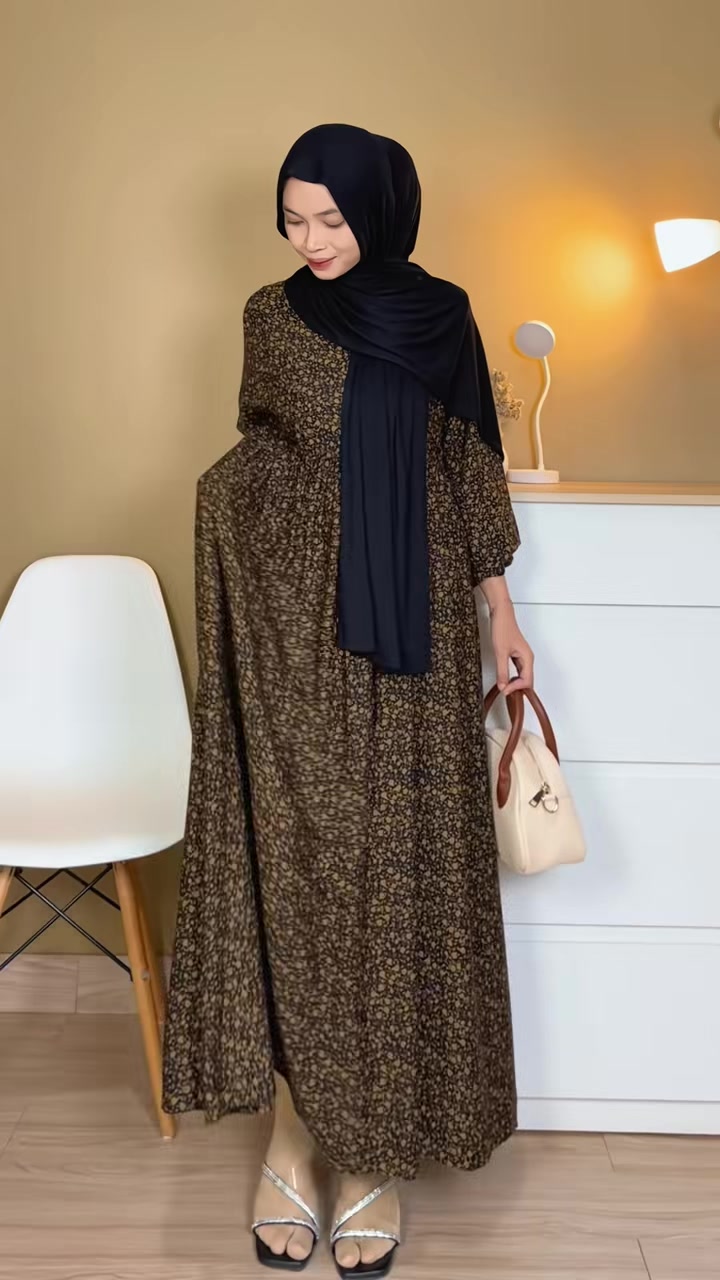 Bolehlah buat cari takjil 😍 #mididress #mididressrayon #midirayon #dressrayon