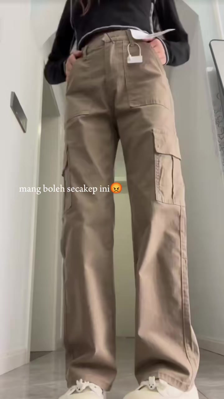 Sayang si kalo diskip🥲 #celanawanita #cargopants #cargowanita #fory #foryou
