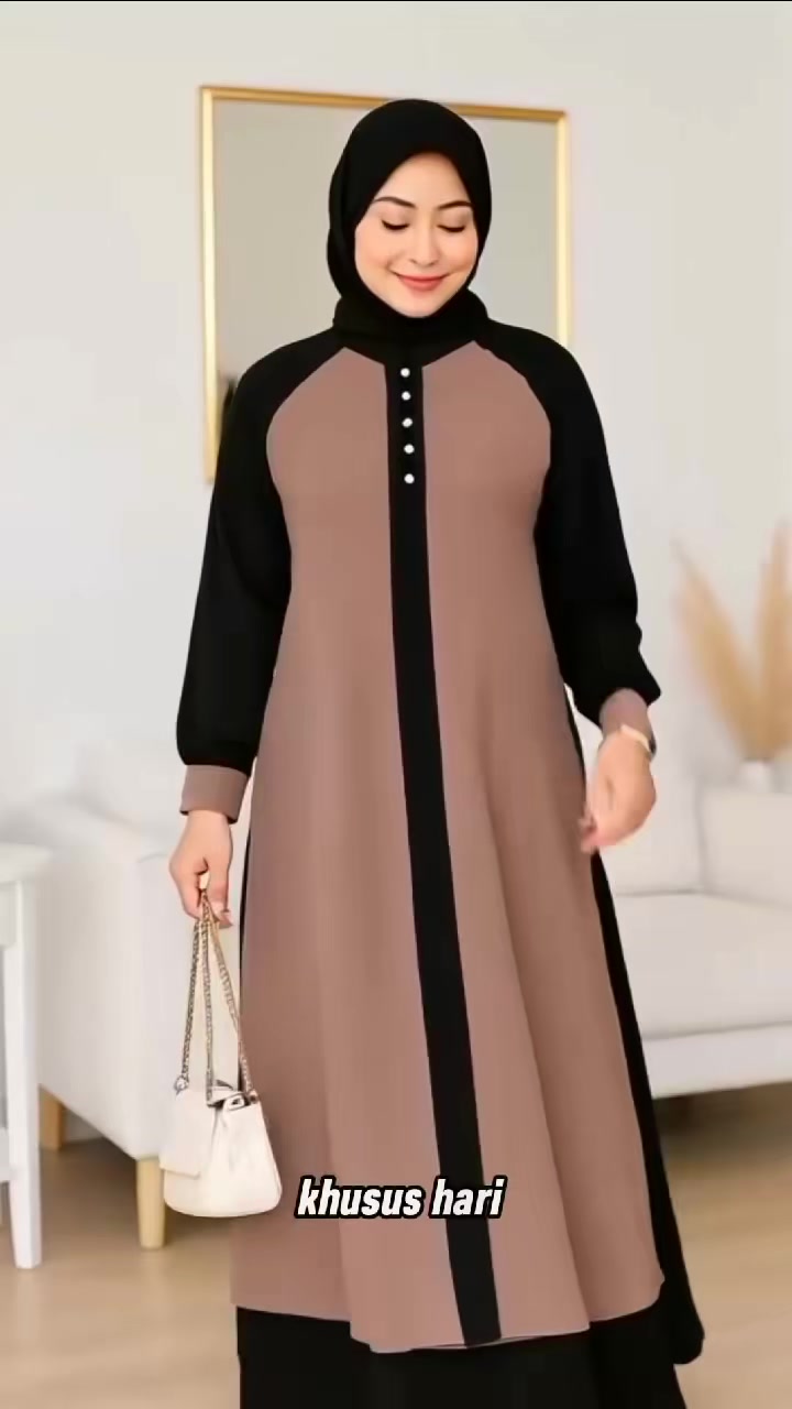 Gamis Abaya favorit bunda. Yuk order sebelum kehabisan promonya. #gamisabaya #gamiswanita #abayasimple #dirradirr #wibgajian #promoguncang77