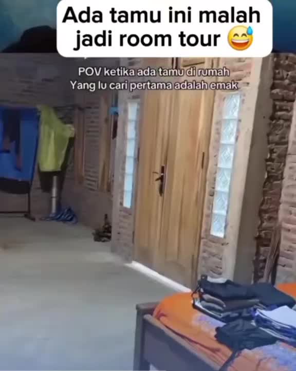 malah takut dia. #lucu