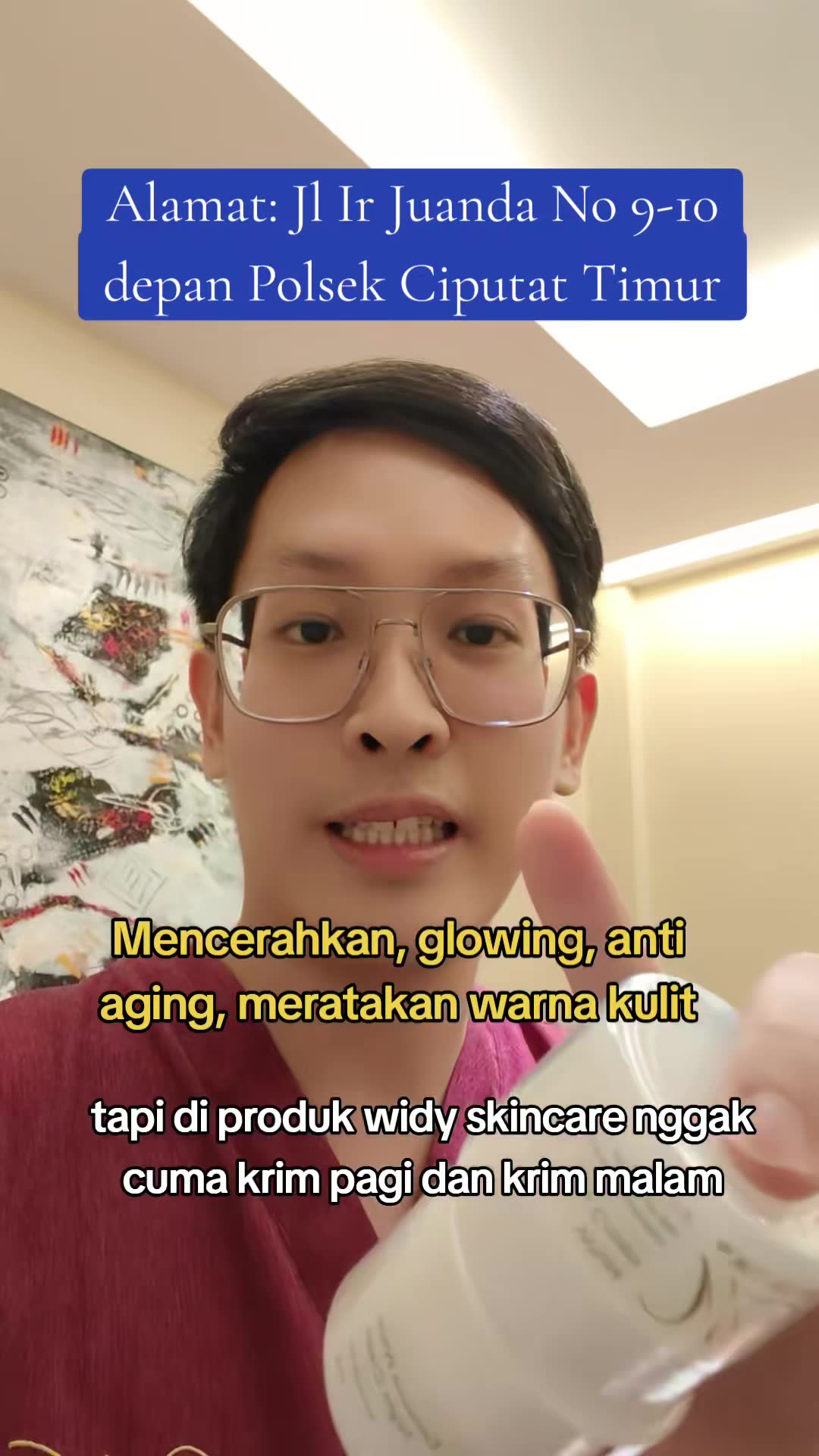 Skincare BPOM Halal mencerahkan, glowing, anti aging, meratakan warna kulit, dll. Aman digunakan bumil dan busui serta tidak ketergantungan. Tidak perlu dimasukkan ke dalam kulkas. #drwidyclinic #skincare #skincarebpom #skincarehalal #skincareglow...