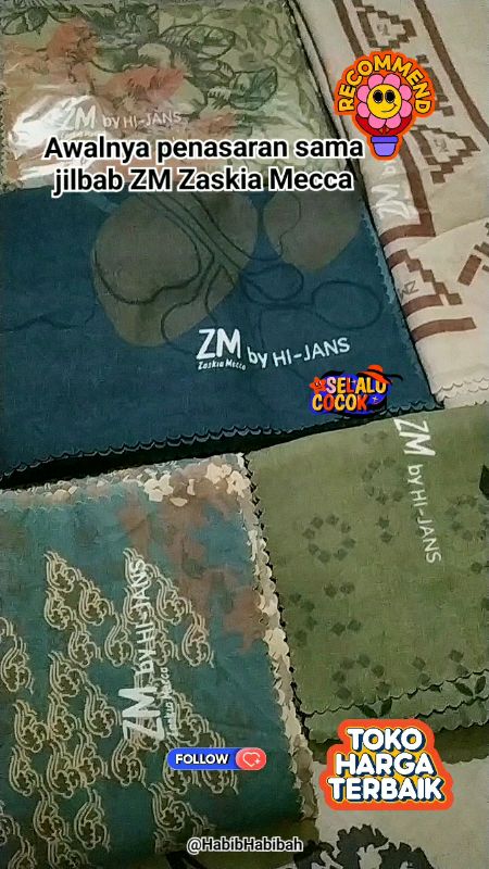 Jadi jilbab favorit #jilbabsegiempat #zaskiamecca #zaskiameccahijab #hijabZM #hijabvoal #hijabmotif #hijabsegiempat #SpillBawaBerkah #SpillRacunShopee
