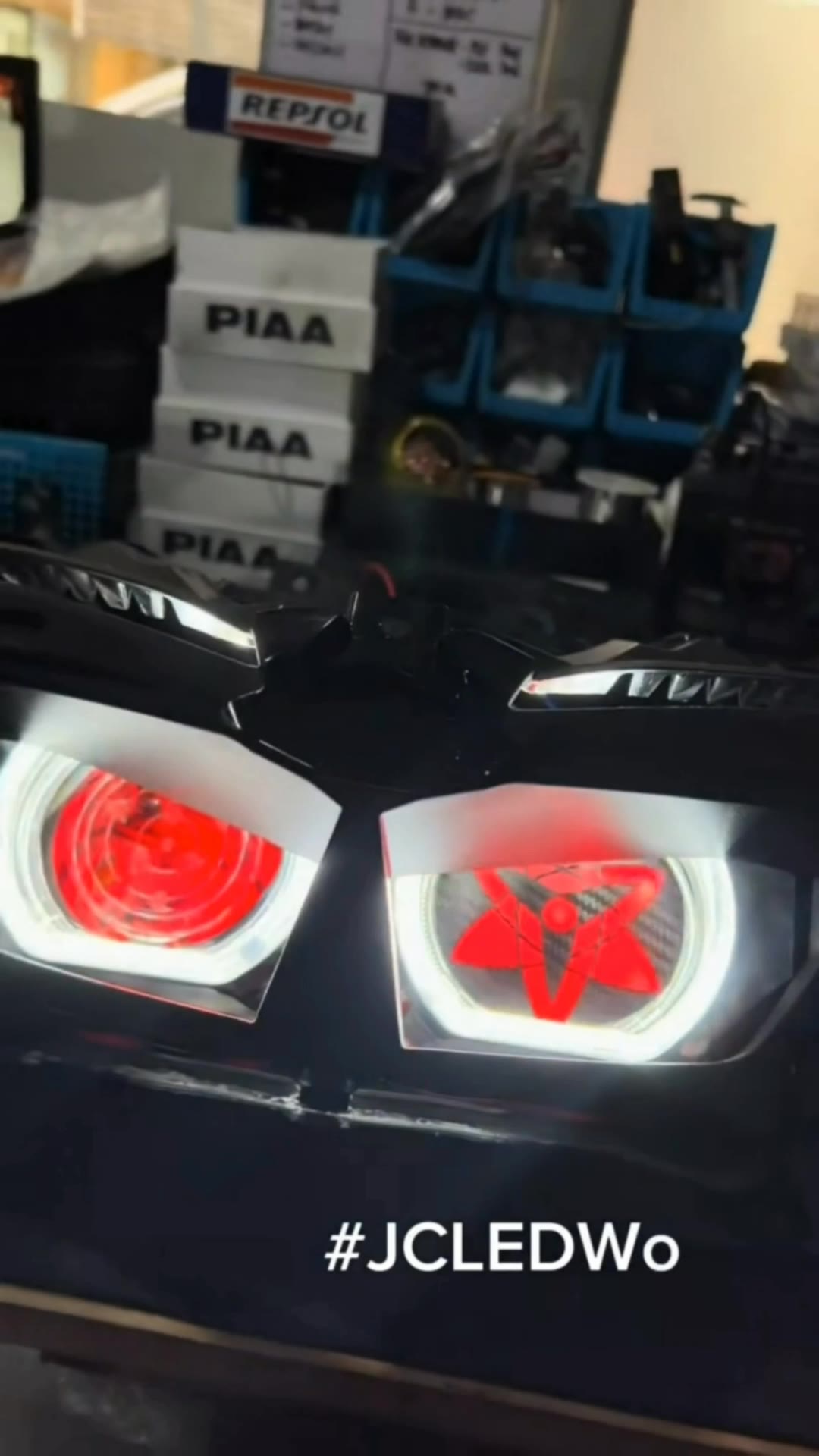 Projie Biled Minin Sharingan 2,5 Inch Senja White #projiebiled #SepedaMotor #PromoNonStop