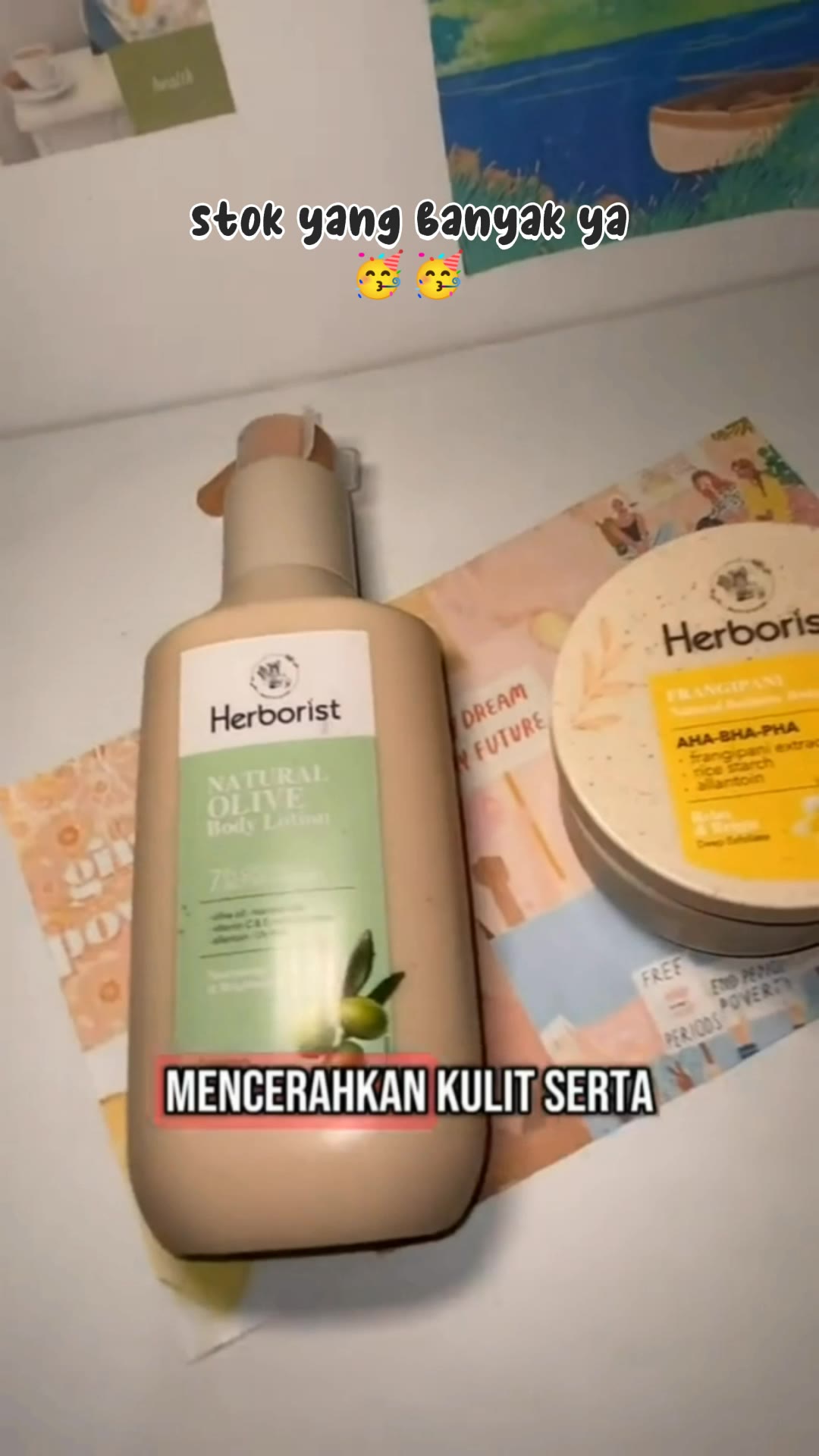 Herborist body lotion #RacunShopee #SpillRacunShopee #ViralDiShopeeVideo #herborist #herboristbodylotion #herboristwhiteningbodylotion