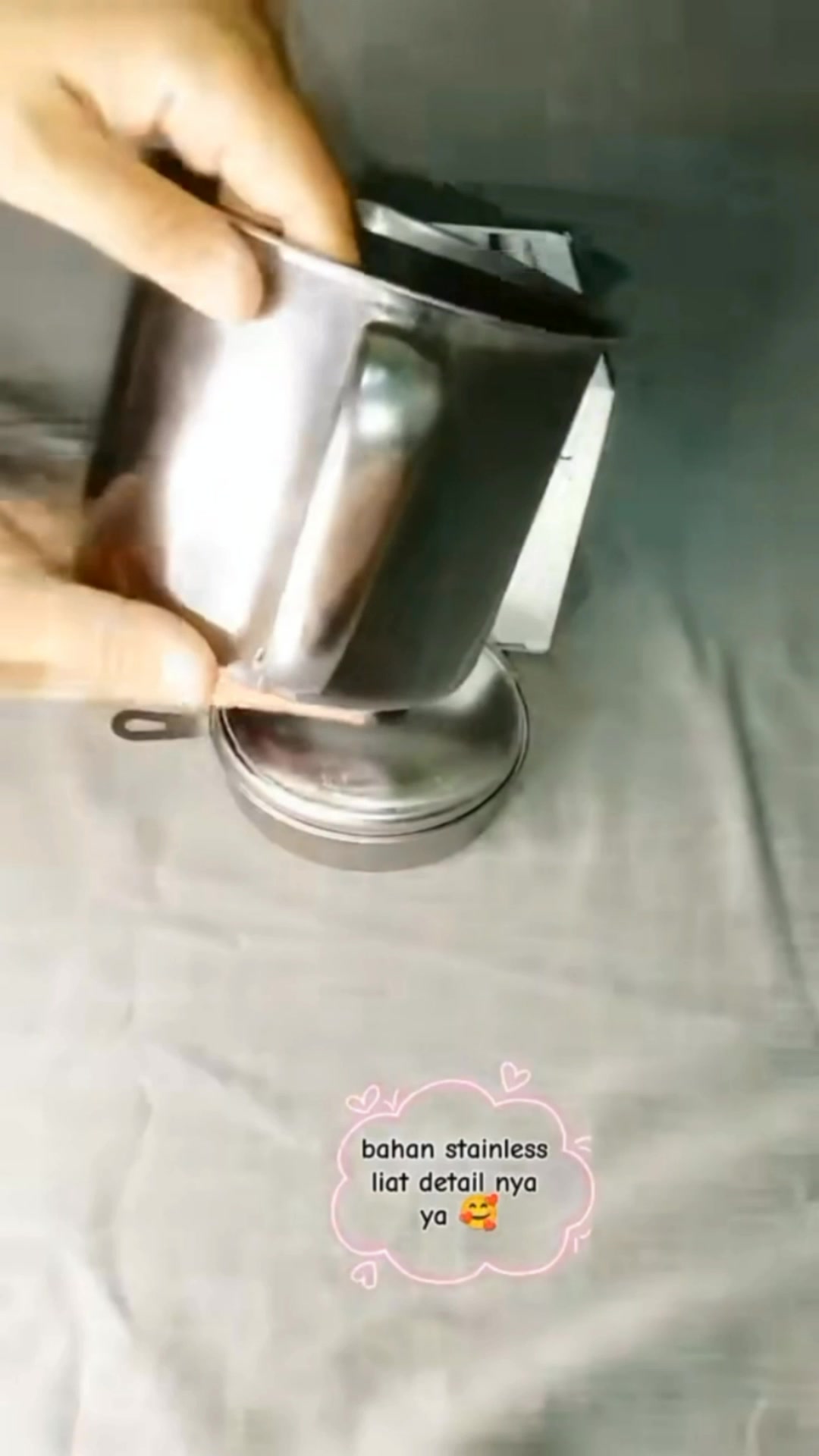 saringan minyak yg paling best seller nih bun #saringanminyakstainless #saringanminyak #wadahminyak #RacunShopee #SpillRacunShopee #SpillBawaBerkah