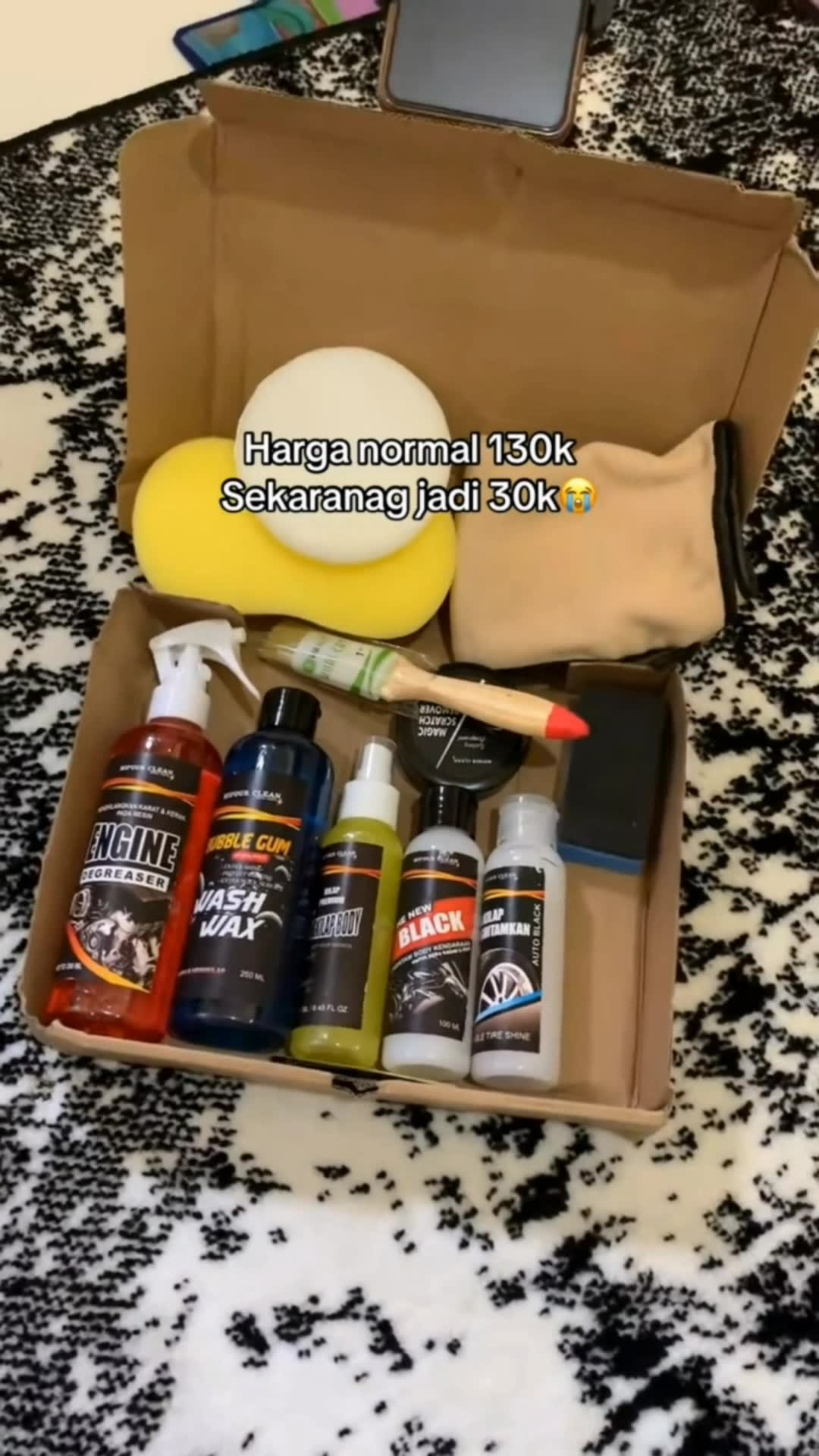 paket pembersih motor murah #paketcucimotor #pembersihmotor #RacunShopee #SpillRacunShopee #SpillBawaBerkah #ViralDiShopeeVideo #DiskonRacunShopee