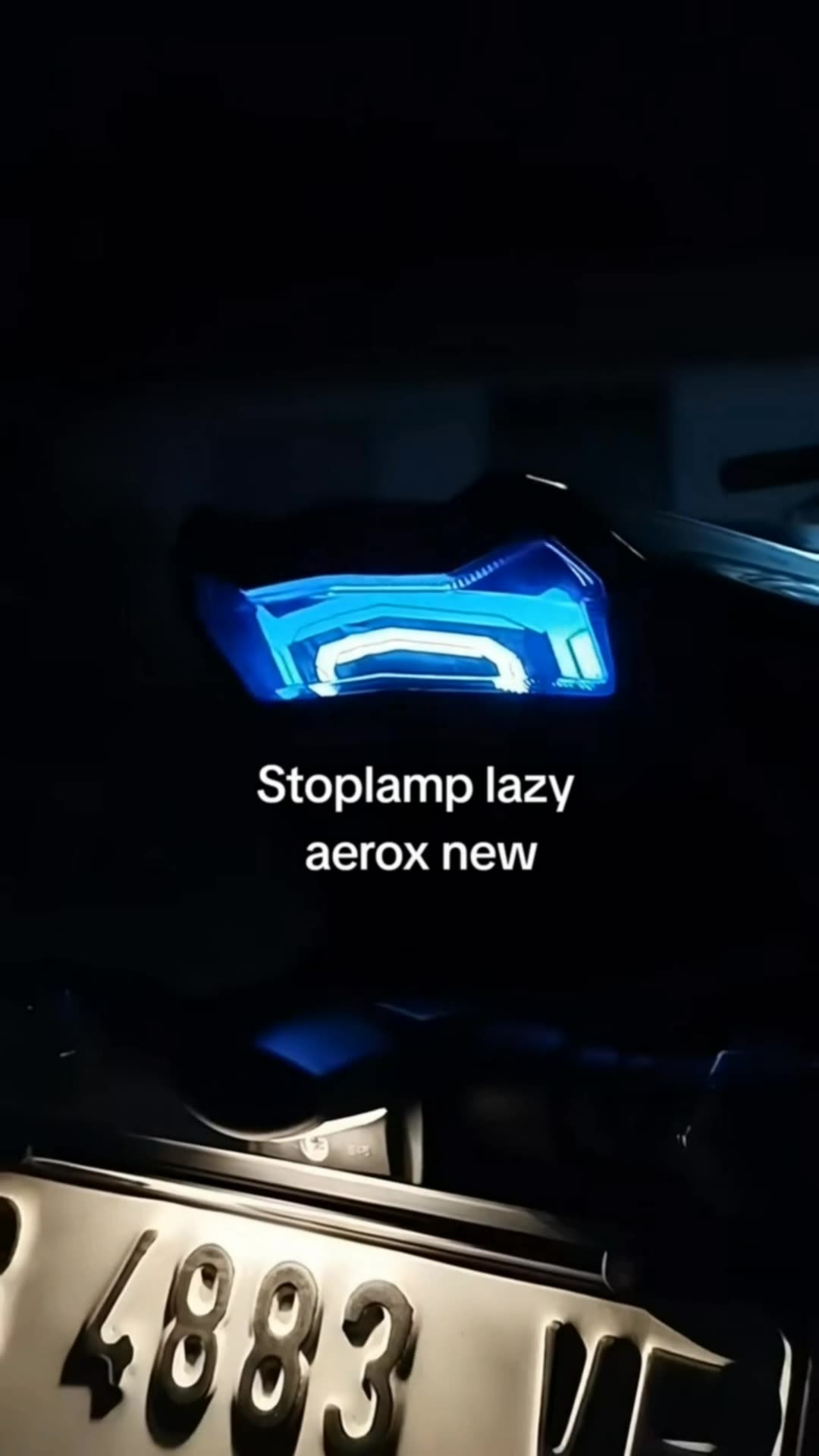 Stoplamp aerox RGB #stoplamprgb #aeroxindonesia #aksesorismotor #motormatic #RacunShopee