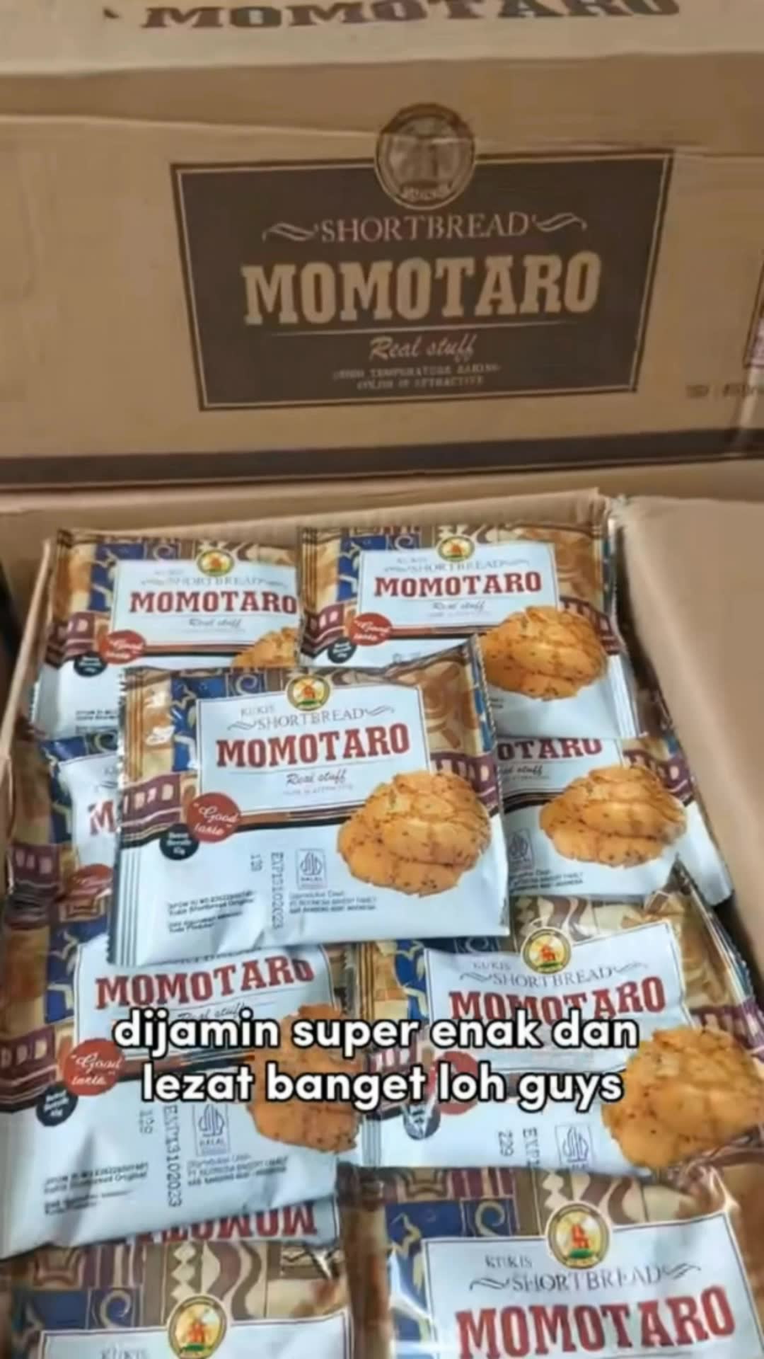 Biskuit Momotaro Shortbread Kertas 45gr X 60pcs #RacunShopee #SpillRacunShopee #ViralDiShopeeVideo #GakNyeselBeliIni #biskuit #fyp
