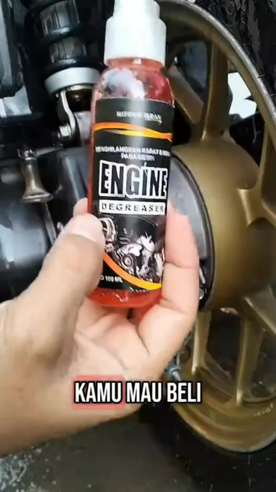 cleaning wax cairan penghilang baret motor mobil