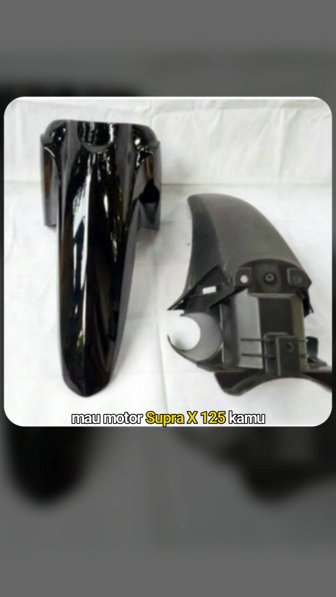 Slebor Depan Belakang Supra 125 Batman #suprabatman #RacunShopee #SpillRacunShopee #shopeevideo