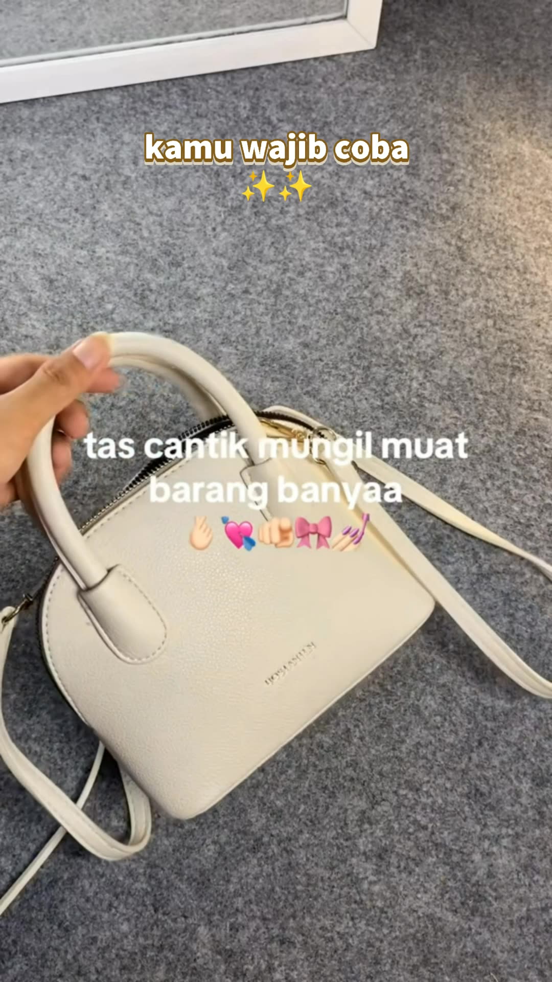 Tas selop wanita, bisa dipakai selempang. Bahan kulit, bagus bgt! #RacunShopee #SpillRacunShopee #shopeevideo #fyp #tasselop #mahalanybag
