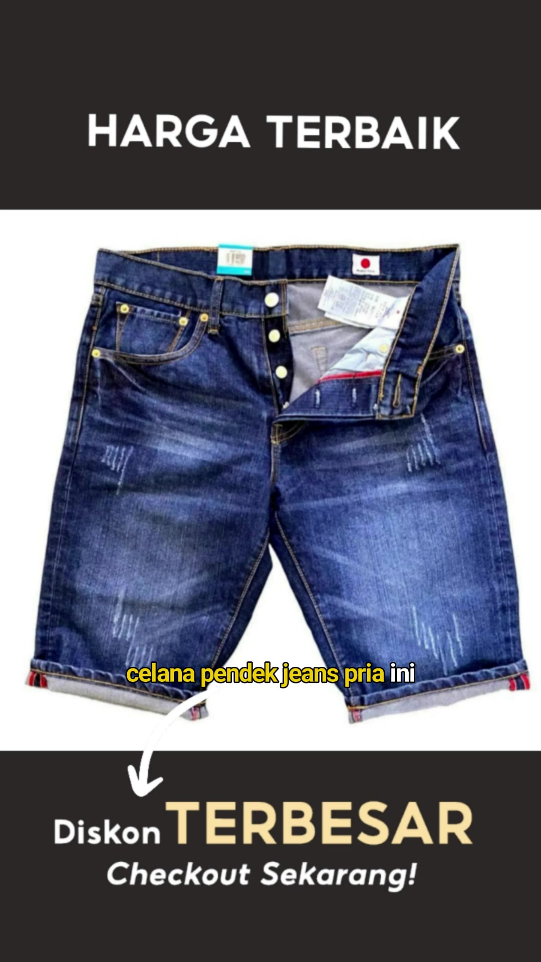 celana pendek jeans pria #celanapendek #celanajeans #RacunShopee #SpillRacunShopee #ViralDiShopeeVideo #DiskonRacunShopee #ShopeeLook #ShopeeCOD