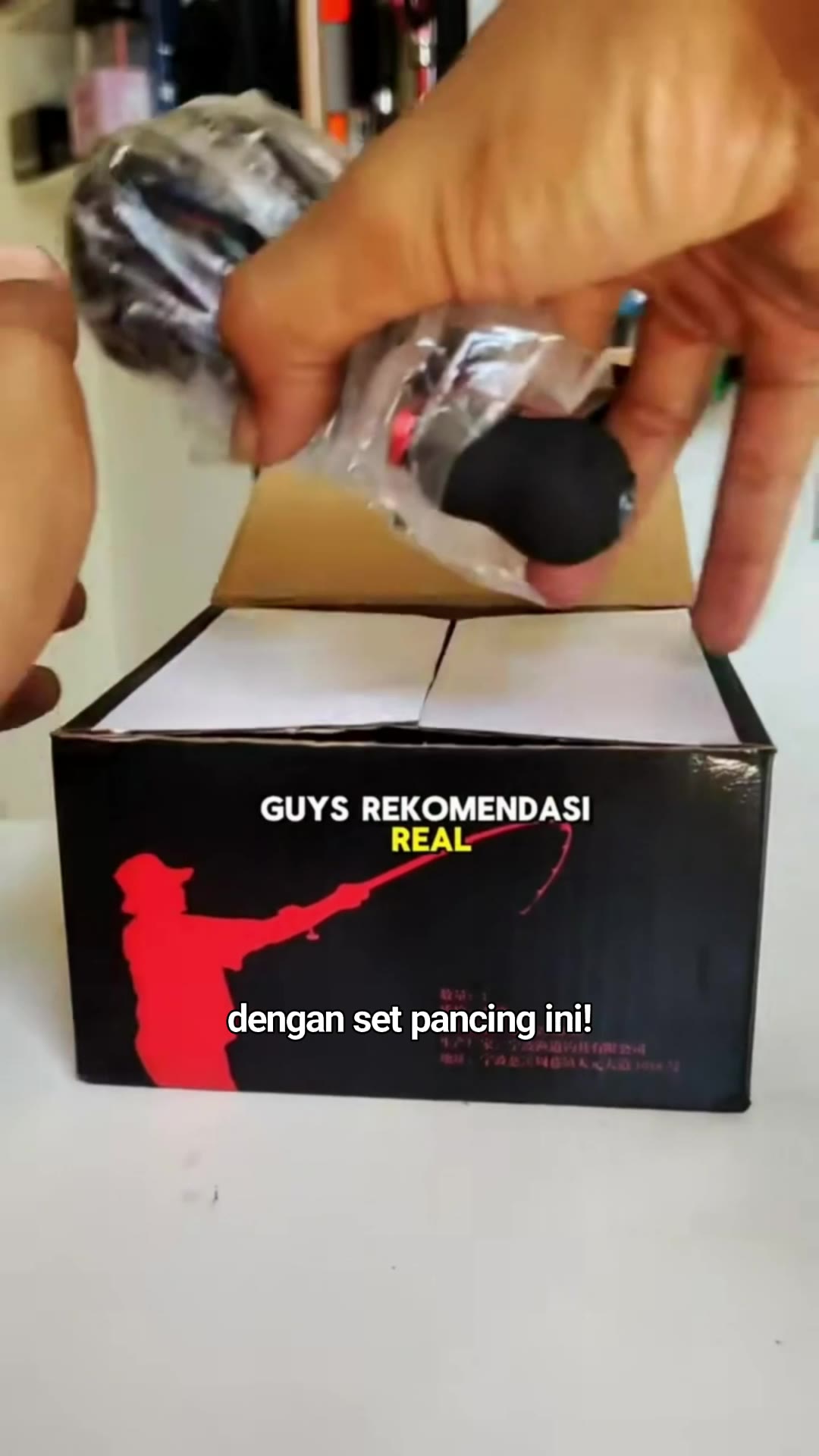 set joran reel nih gais buat pemula cocok kalo dimerapat #RacunShopee #SpillRacunShopee #joranpancing #reeljoran #joranpancingmurah