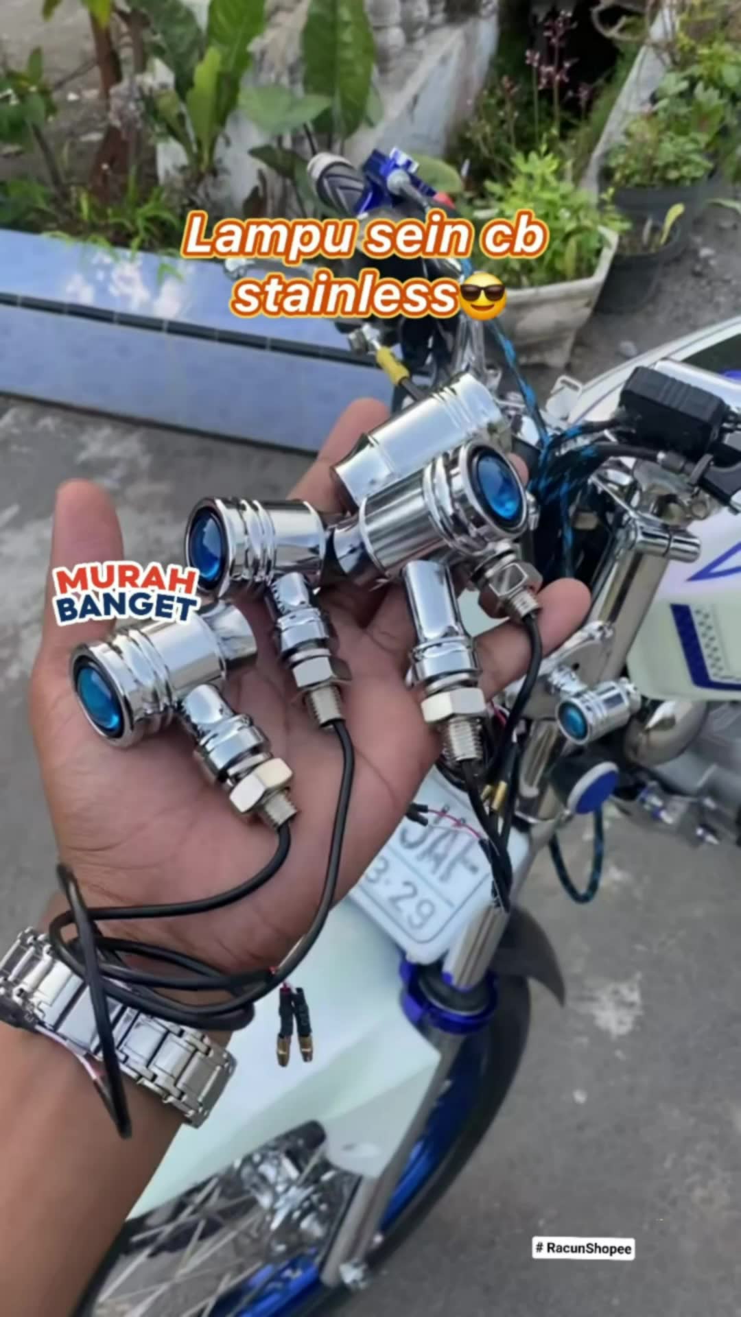 Reteng Palu Led Mini #retengpalu #variasimotor #RacunShopee #SpillRacunShopee #Cashback40Persen #DiskonRacunShopee #GakNyeselBeliIni