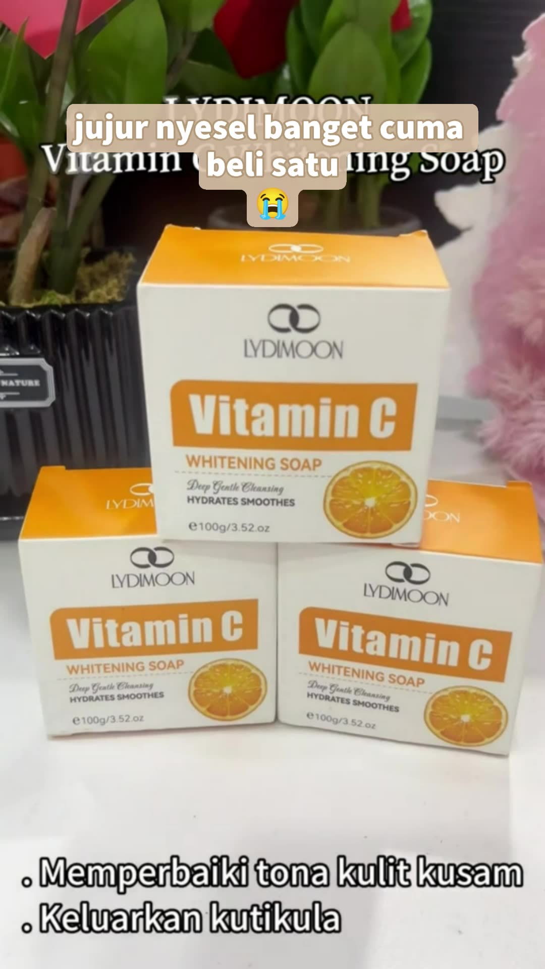 Vitamin C Sabun Pemutih Wajah Dan Badan #vitamin #sabunpemutih #sabunwajah #sabunbadan #RacunShopee #SpillRacunShopee #SpillBawaBerkah #shopeevideo