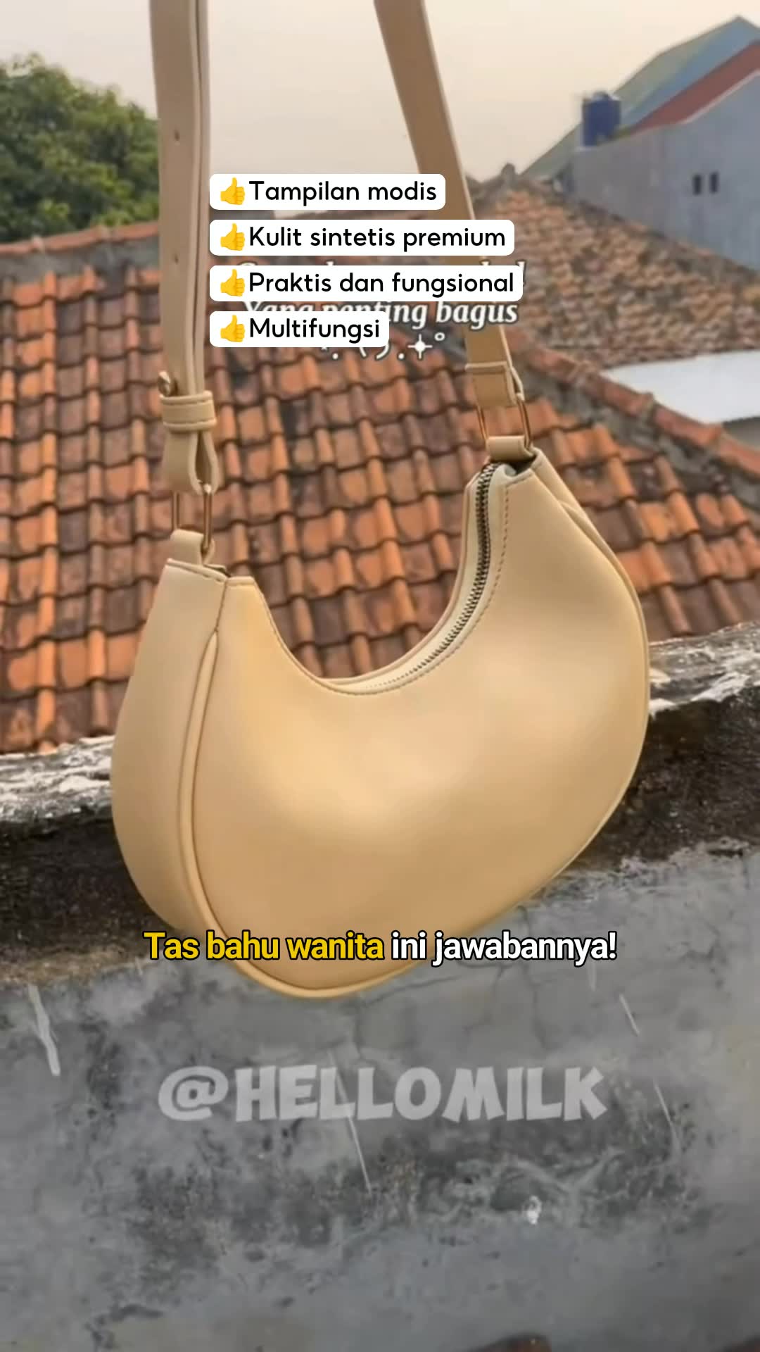 Tas Bahu Wanita #RacunShopee #SpillRacunShopee #SpillBawaBerkah #shopeevideo #taswanita #shoulderbag #tasmurah