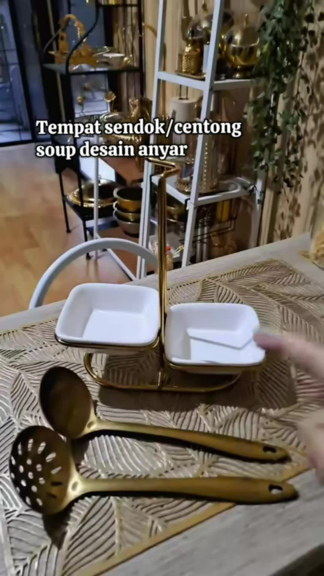 Tempat sendok sup aesthetic #tempatsendok #sendoksoup #RacunShopee #SpillRacunShopee #ViralDiShopeeVideo #GratisOngkirRP0 #Diskon50Persen
