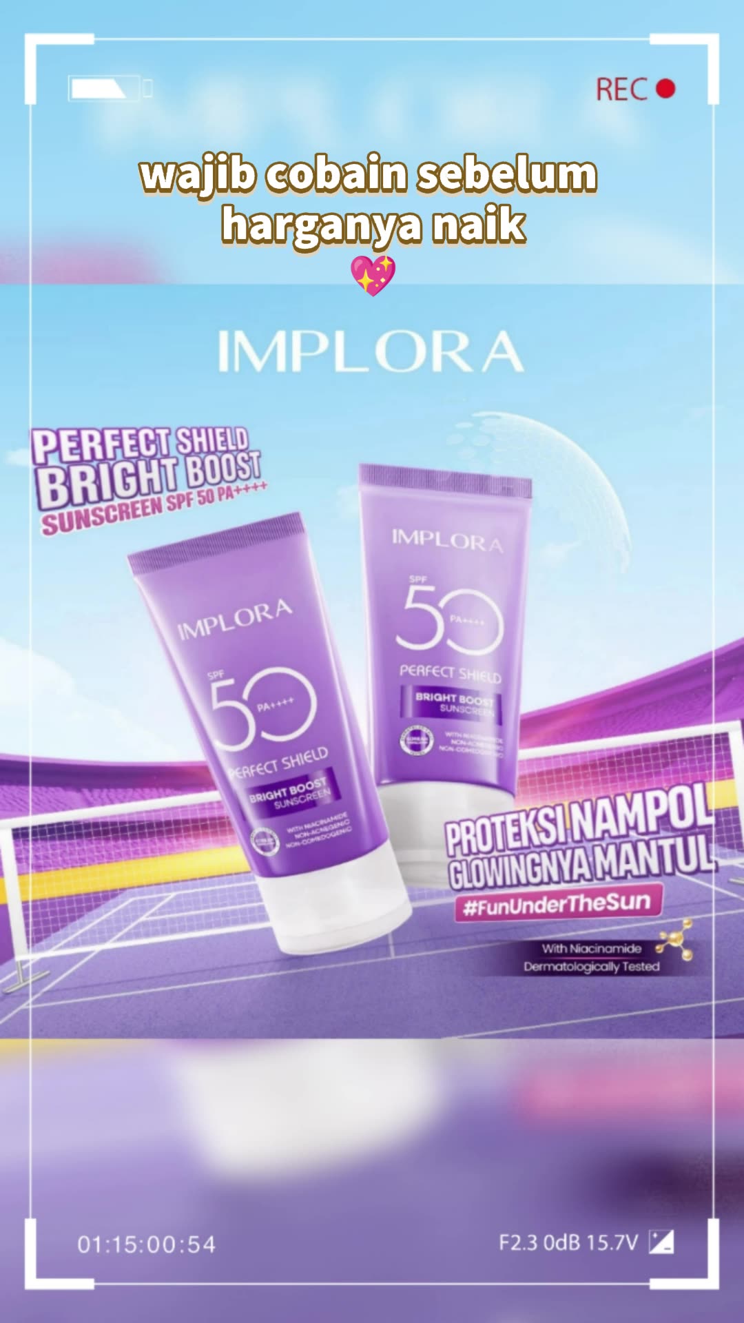 Sunscreen lagi promoo nih bestie buruan gercepin #sunscreen #sunscreenimplora #sunscreenviral