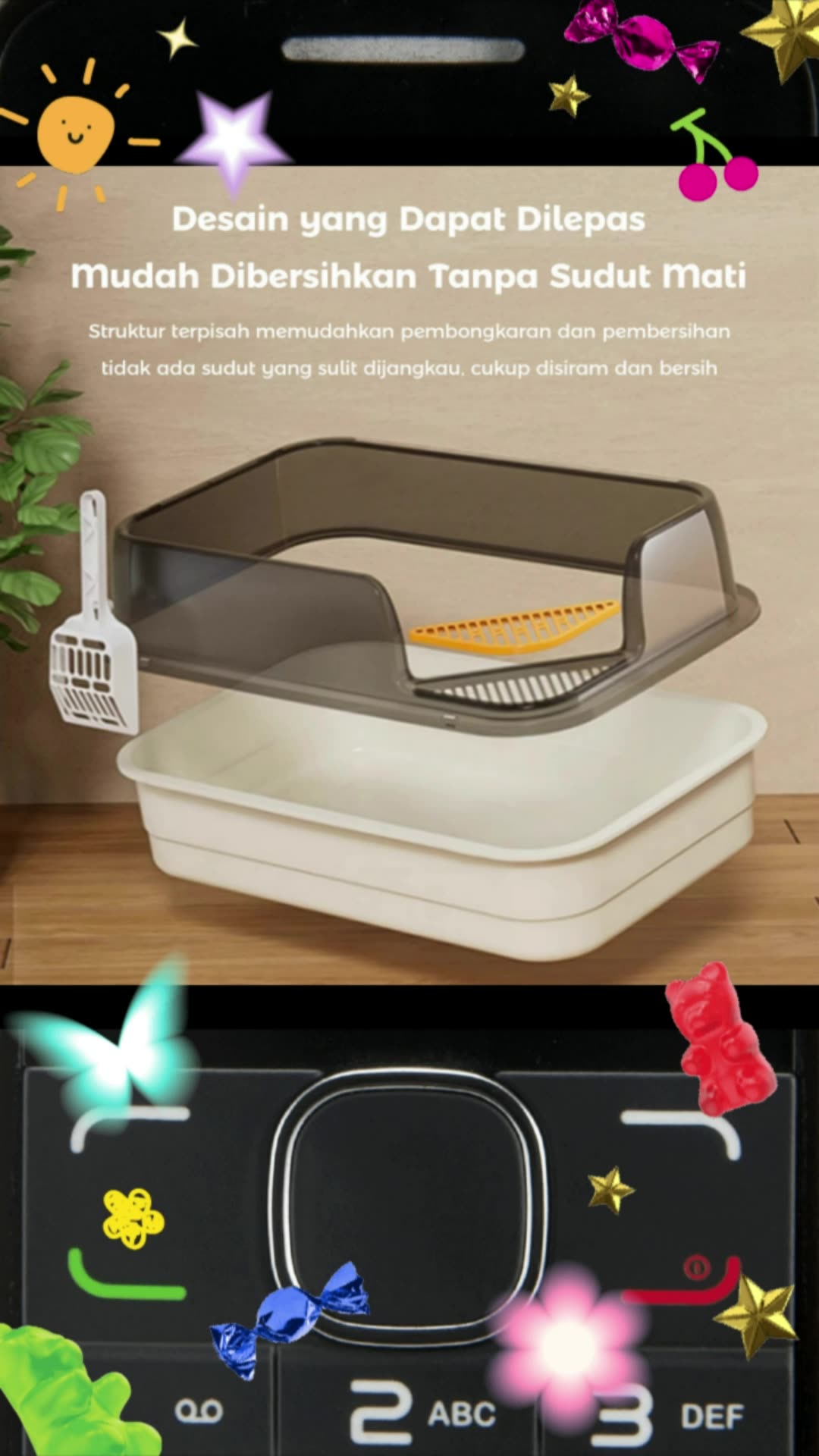 Bak kloset kucing #RacunShopee #SpillRacunShopee #SpillBawaBerkah #bakklosetkucing #catlitterbox #catlover